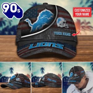 Detroit Lions Customized Cap Hot Trending. Gift For Fan H54252