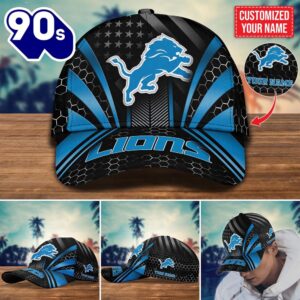 Detroit Lions Customized Cap Hot Trending. Gift For Fan H54267