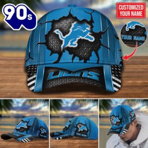 Detroit Lions Customized Cap Hot Trending. Gift For Fan H54288