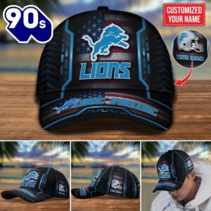 Detroit Lions Customized Cap Hot Trending. Gift For Fan H54369