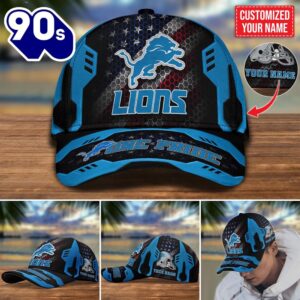 Detroit Lions Customized Cap Hot Trending. Gift For Fan H54410
