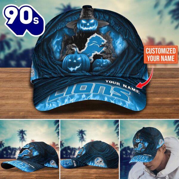 Detroit Lions Halloween Custom Cap For This Season H52098