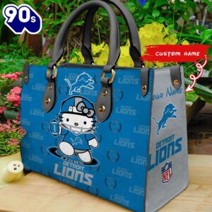 Detroit Lions Kitty Women Leather Bag