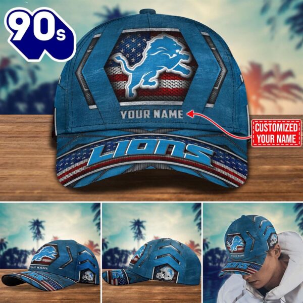 Detroit Lions New Arrivals Trending Custom Cap H53550