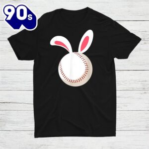 Easter Baseball Bunny Ears Shirt 1