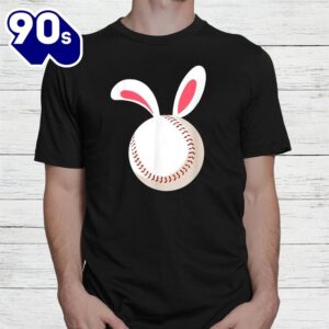 Easter Baseball Bunny Ears Shirt 2