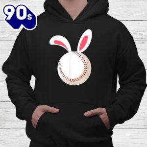 Easter Baseball Bunny Ears Shirt 4