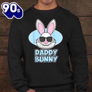 Easter Fathers Daddy Bunny Shirt 4