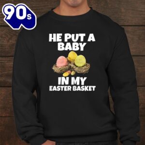 Easter Pregnancy Announcemenshirt Pregnant Mama Easter Egg Shirt 4