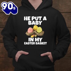 Easter Pregnancy Announcemenshirt Pregnant Mama Easter Egg Shirt 5