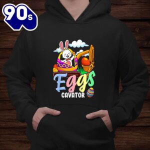 Funny Easter Bunny Egg Excavator Eggs Cavator Shirt 4