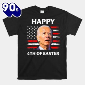 Funny Joe Biden Happy 4th Of July Confused Easter Day Shirt 1