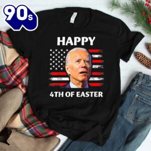 Funny Joe Biden Happy 4th Of July Confused Easter Day Shirt 2