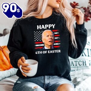 Funny Joe Biden Happy 4th Of July Confused Easter Day Shirt 4