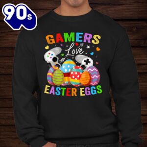 Gamers Loves Easter Eggs Video Gaming Easter Eggs Shirt 3