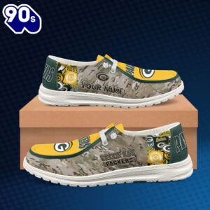 Green Bay Packers-NFL Camo Personalized…
