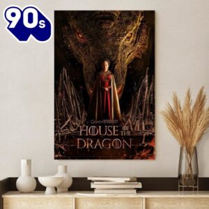 House Of The Dragon – Dragon Throne Poster Canvas