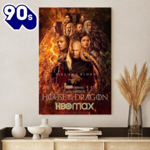 House Of The Dragon Season 2 Is Confirmed To Be Released In Early Summer 2024 Canvas Poster