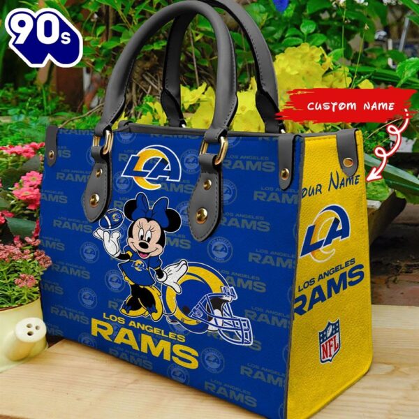 Los Angeles Rams Minnie Women Leather Hand Bag