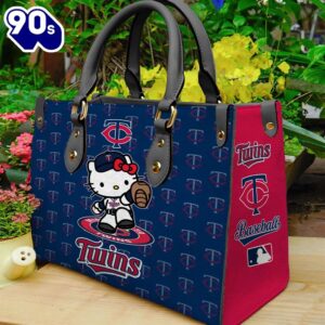 Minnesota Twins Kitty Women Leather…