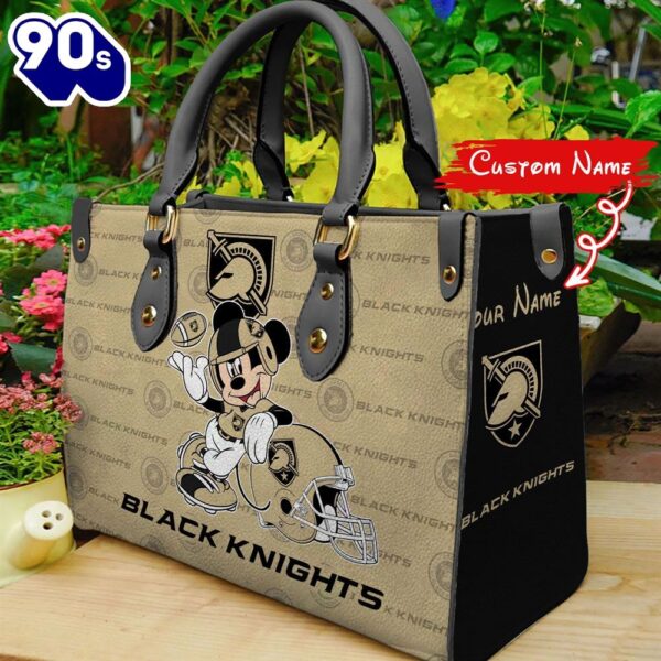 NCAA Army Black Knights Mickey Women Leather Hand Bag