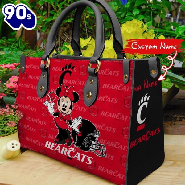 NCAA Cincinnati Bearcats Minnie Women Leather Hand Bag