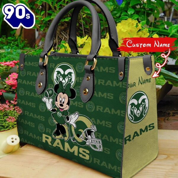 NCAA Colorado State Rams Minnie Women Leather Hand Bag