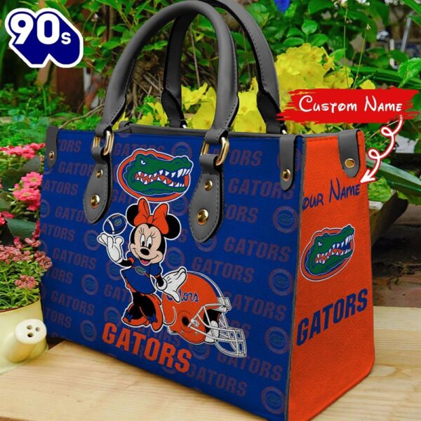 NCAA Florida Gators Minnie Women Leather Hand Bag