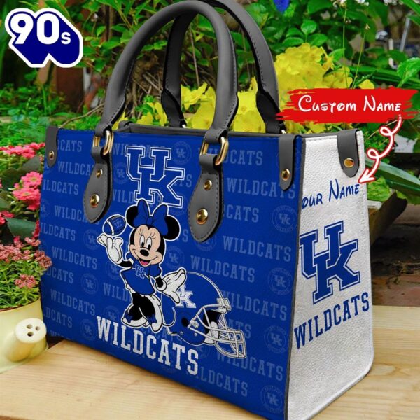 NCAA Kentucky Wildcats Minnie Women Leather Hand Bag