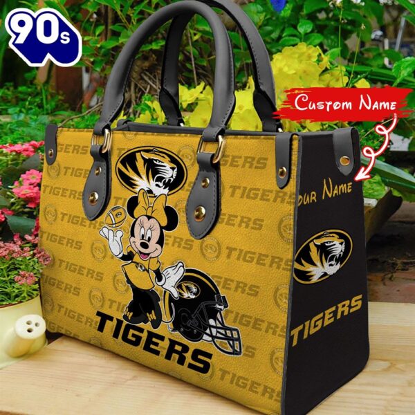 NCAA Missouri Tigers Minnie Women Leather Hand Bag