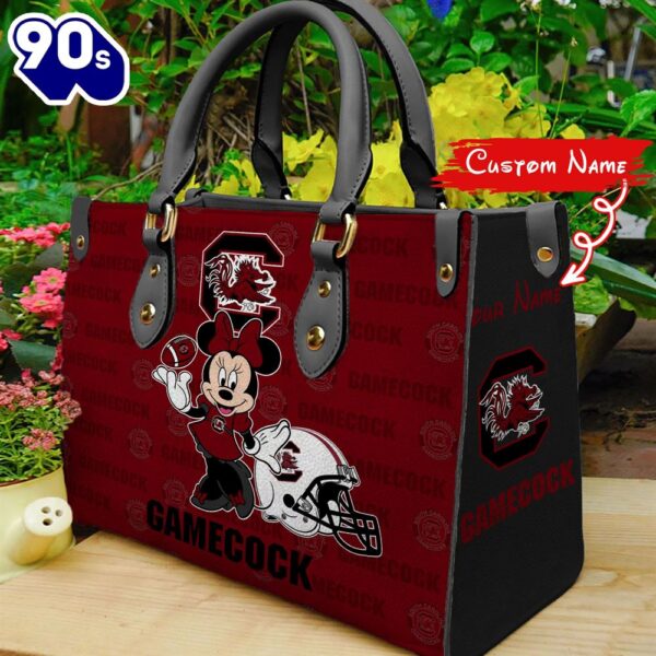 NCAA South Carolina Gamecocks Minnie Women Leather Hand Bag