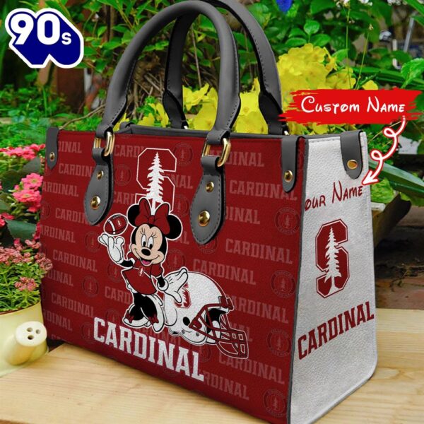 NCAA Stanford Cardinal Minnie Women Leather Hand Bag