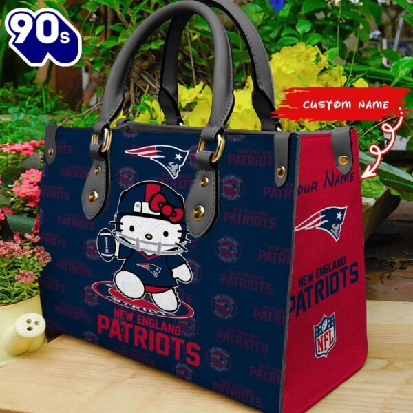 New England Patriots Kitty Women Leather Bag