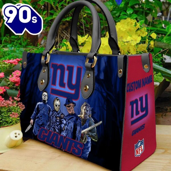 New York Giants NFL Halloween Women Leather Hand Bag