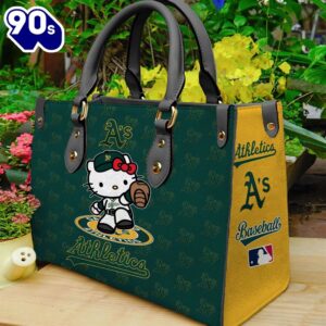 Oakland Athletics Kitty Women Leather…