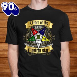 Oes Forever Order Of The Eastern Star Logo Sistar Freemason Shirt 2