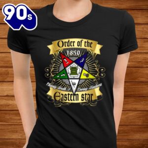 Oes Forever Order Of The Eastern Star Logo Sistar Freemason Shirt 3