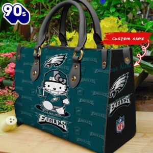 Philadelphia Eagles Kitty Women Leather…