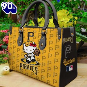 Pittsburgh Pirates Kitty Women Leather…