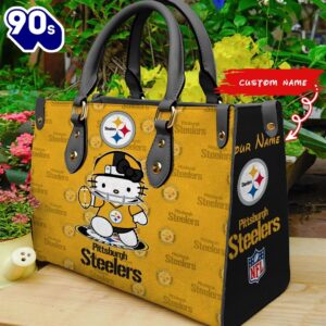 Pittsburgh Steelers Kitty Women Leather…