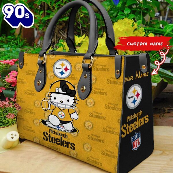 Pittsburgh Steelers Kitty Women Leather Bag