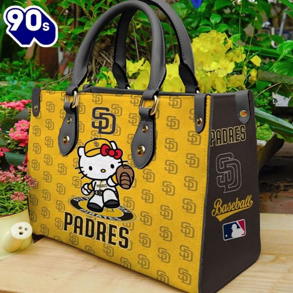 San Diego Padres Kitty Women Leather Bag