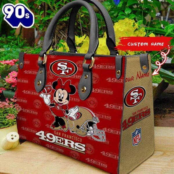 San Francisco ers Minnie Women Leather Hand Bag