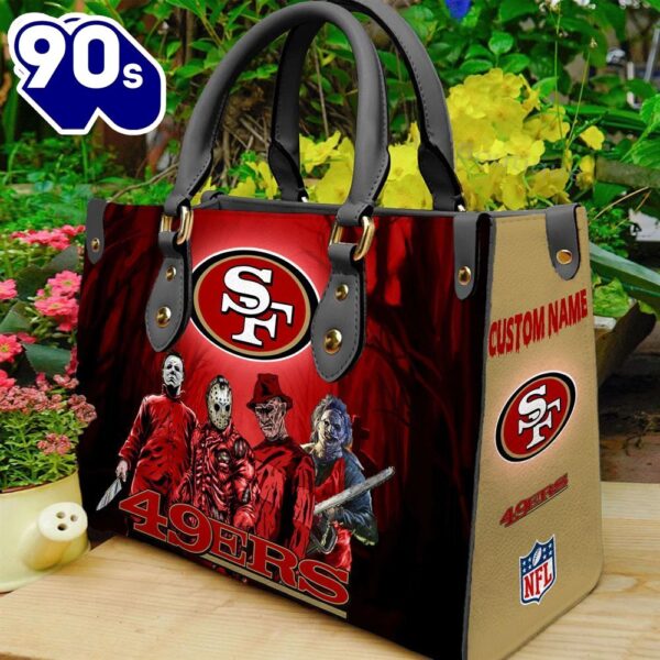 San Francisco ers NFL Halloween Women Leather Hand Bag