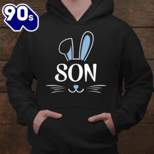 Son Bunny Rabbit Face Family Group Easter Shirt 5
