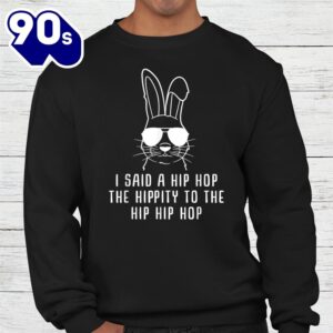 Sunglass Bunny Hip Hop Hippity Easter Shirt 3