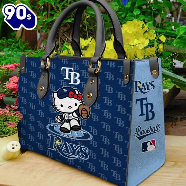 Tampa Bay Rays Kitty Women Leather Bag