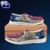 Tennessee Titans-NFL Camo Personalized Canvas Loafer Shoes