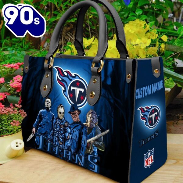 Tennessee Titans NFL Halloween Women Leather Hand Bag
