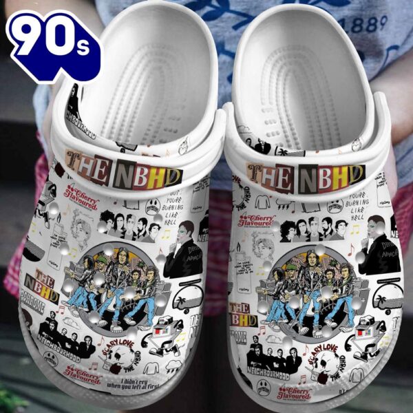 The NBHD Music Crocs Crocband Clogs Shoes Comfortable For Men Women and Kids